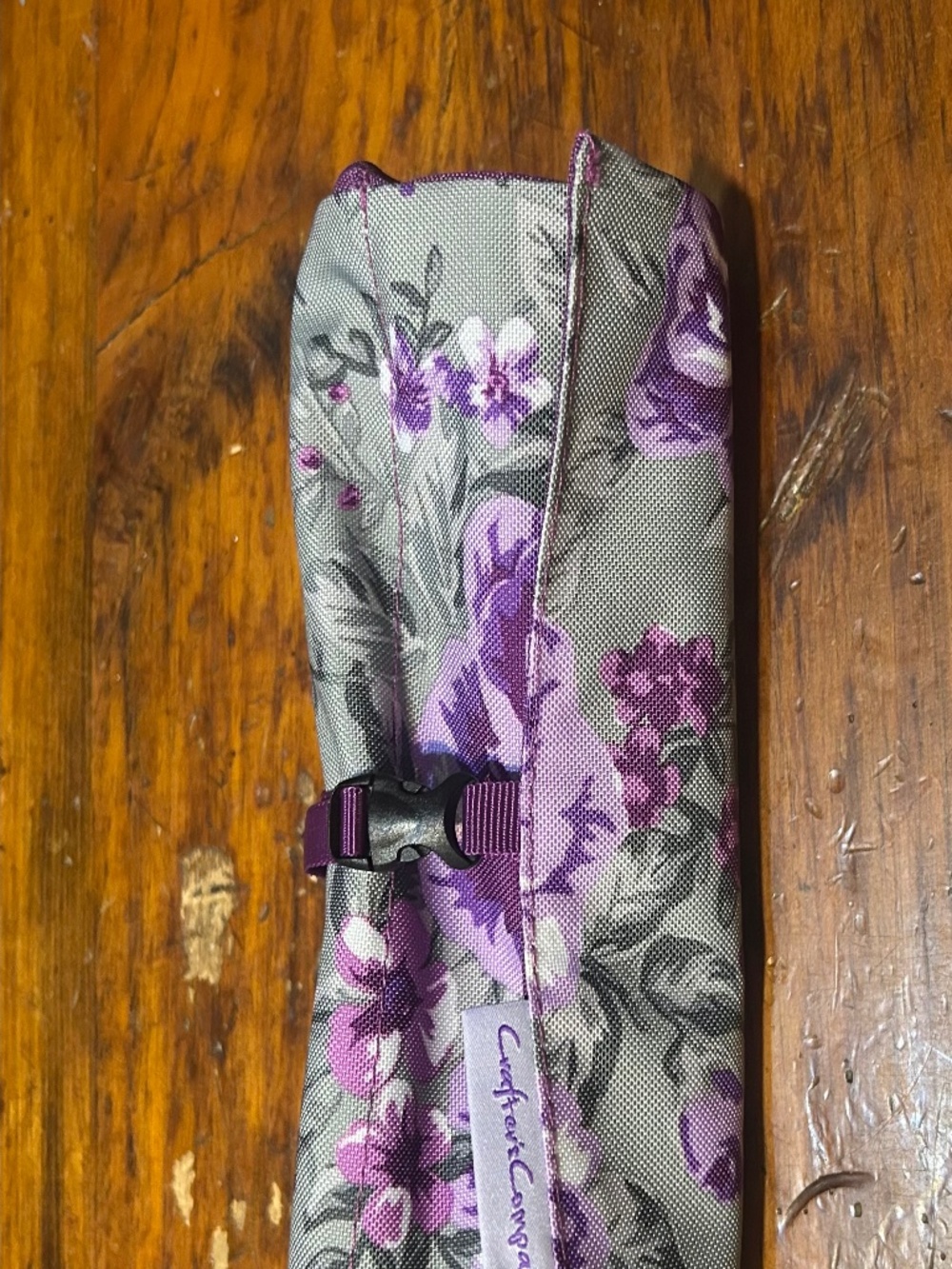 Crafter’s Companion Wristlet Craft Bag Purple Floral New without Tags
